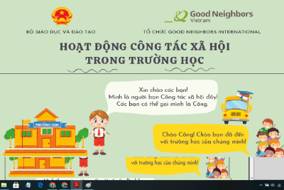 TỜ RƠI HOẠT ĐỘNG CÔNG TÁC XÃ HỘI TRONG TRƯỜNG HỌC