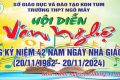 Trường THPT Ngô Mây Tổ chức hội diễn văn nghệ “Chào mừng kỷ niệm 42 năm ngày nhà giáo Việt Nam”